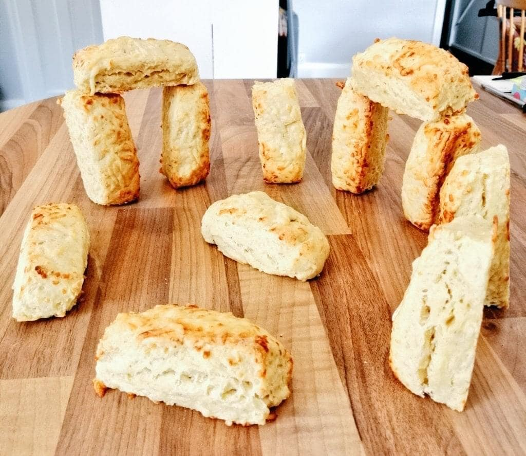 I present for your viewing pleasure... Sconehenge!