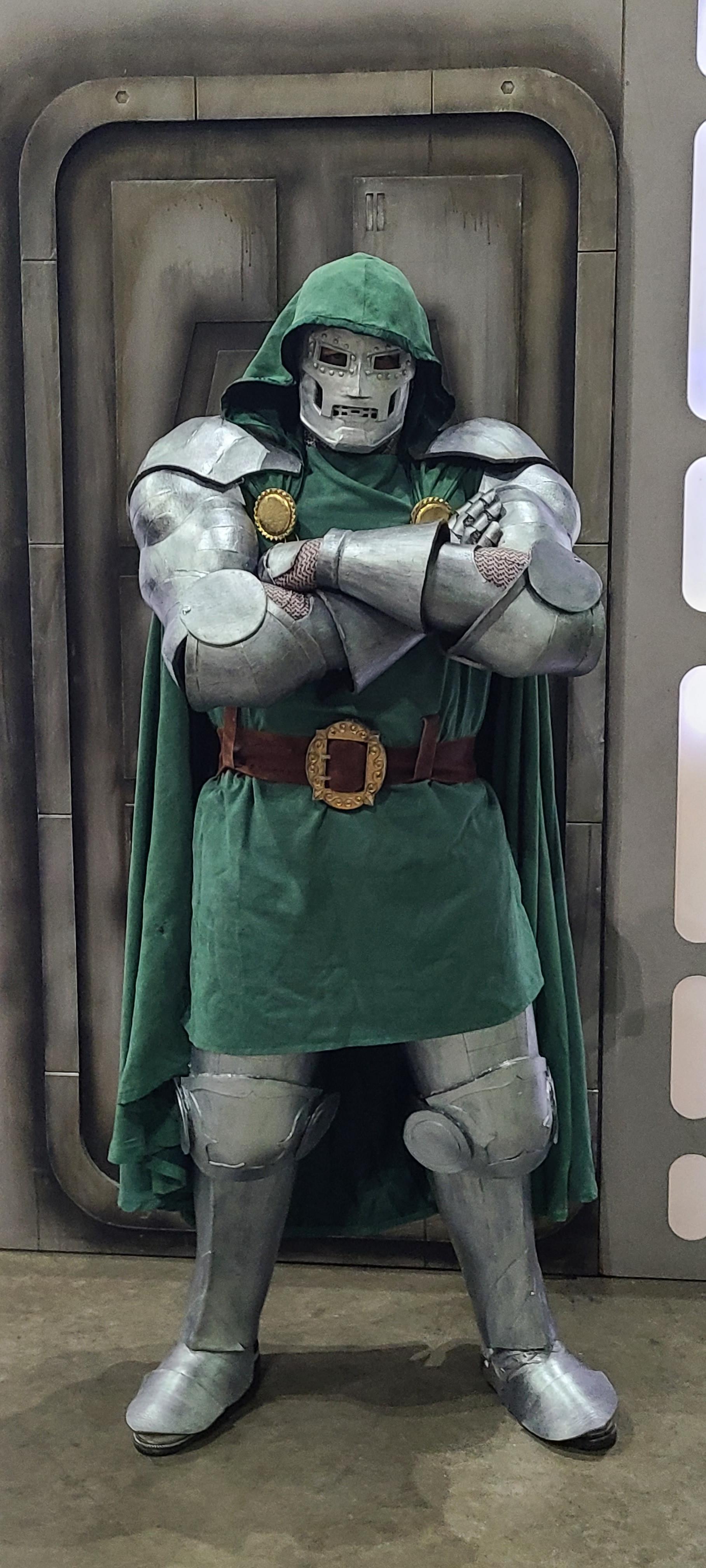 My Doctor Doom cosplay from LA Comic Con