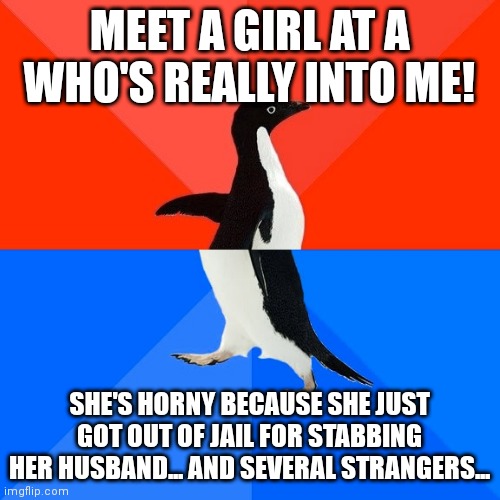 She was "Fresh Out" according to her friend