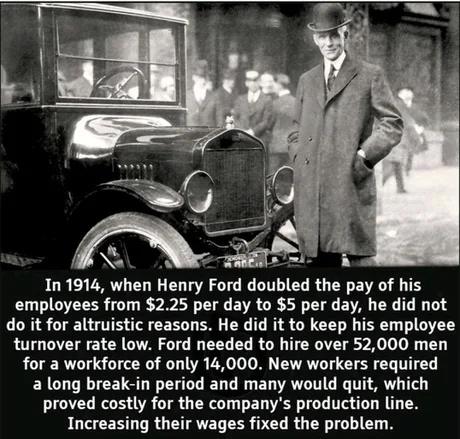 Who could have guessed that higher wages makes for happier employees?