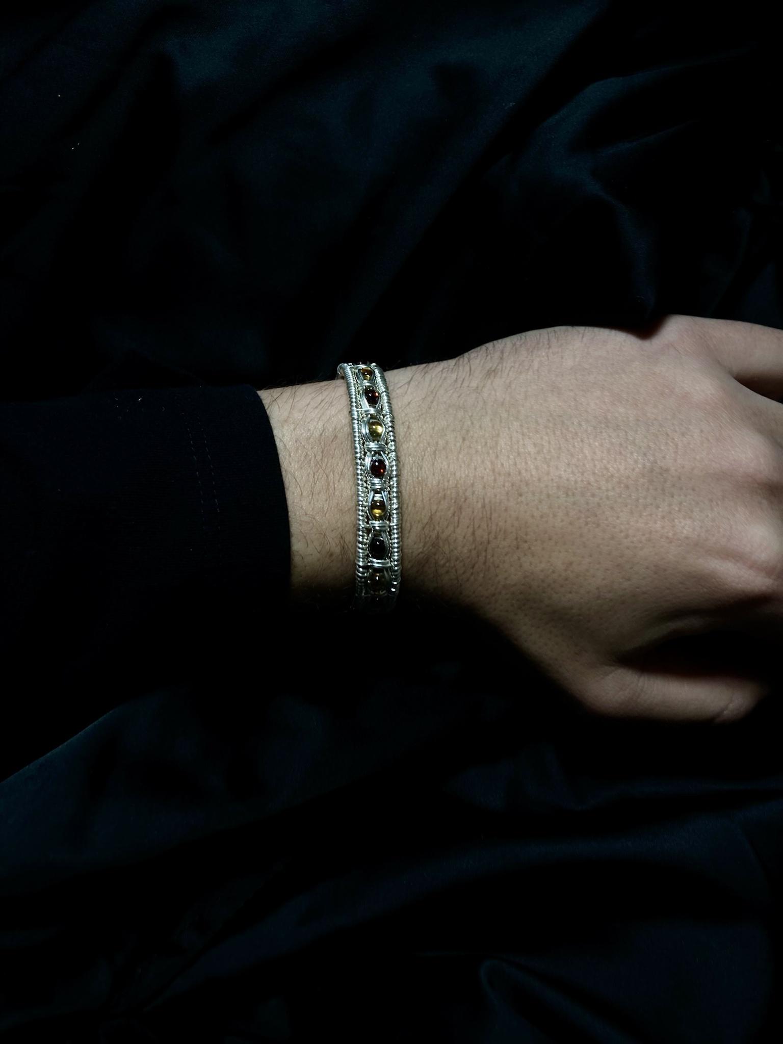 Just completed my first bracelet. I am pretty proud of this!