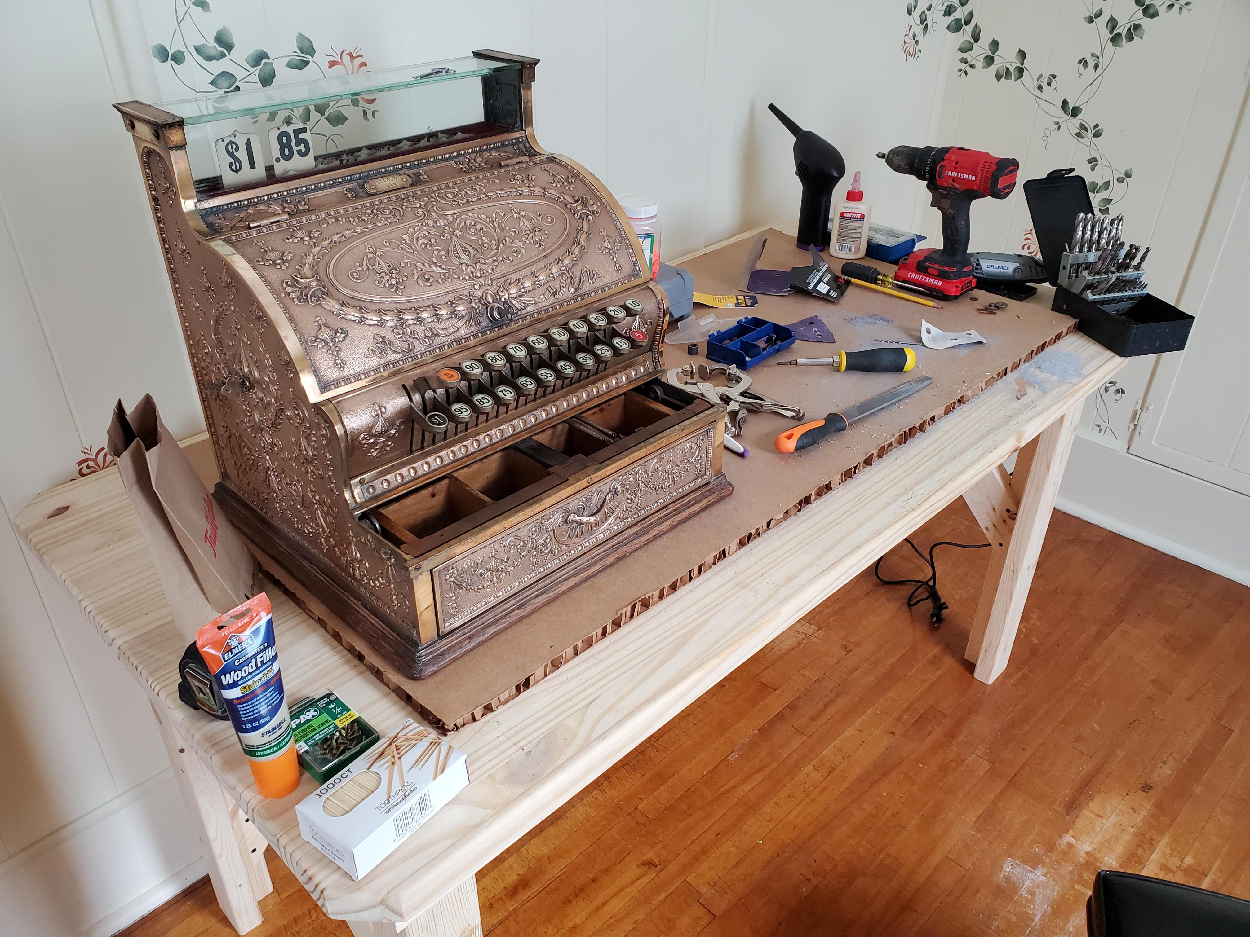 National Cash Register Progress!