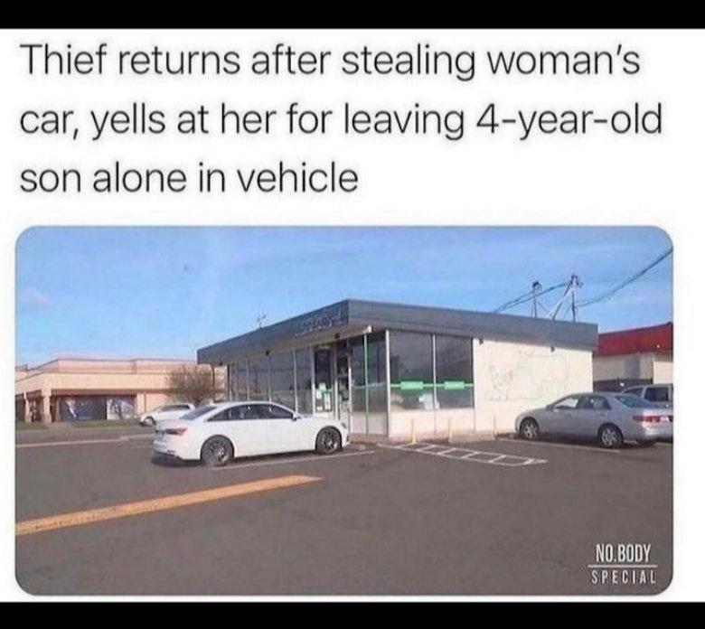 Bad parent...good thief