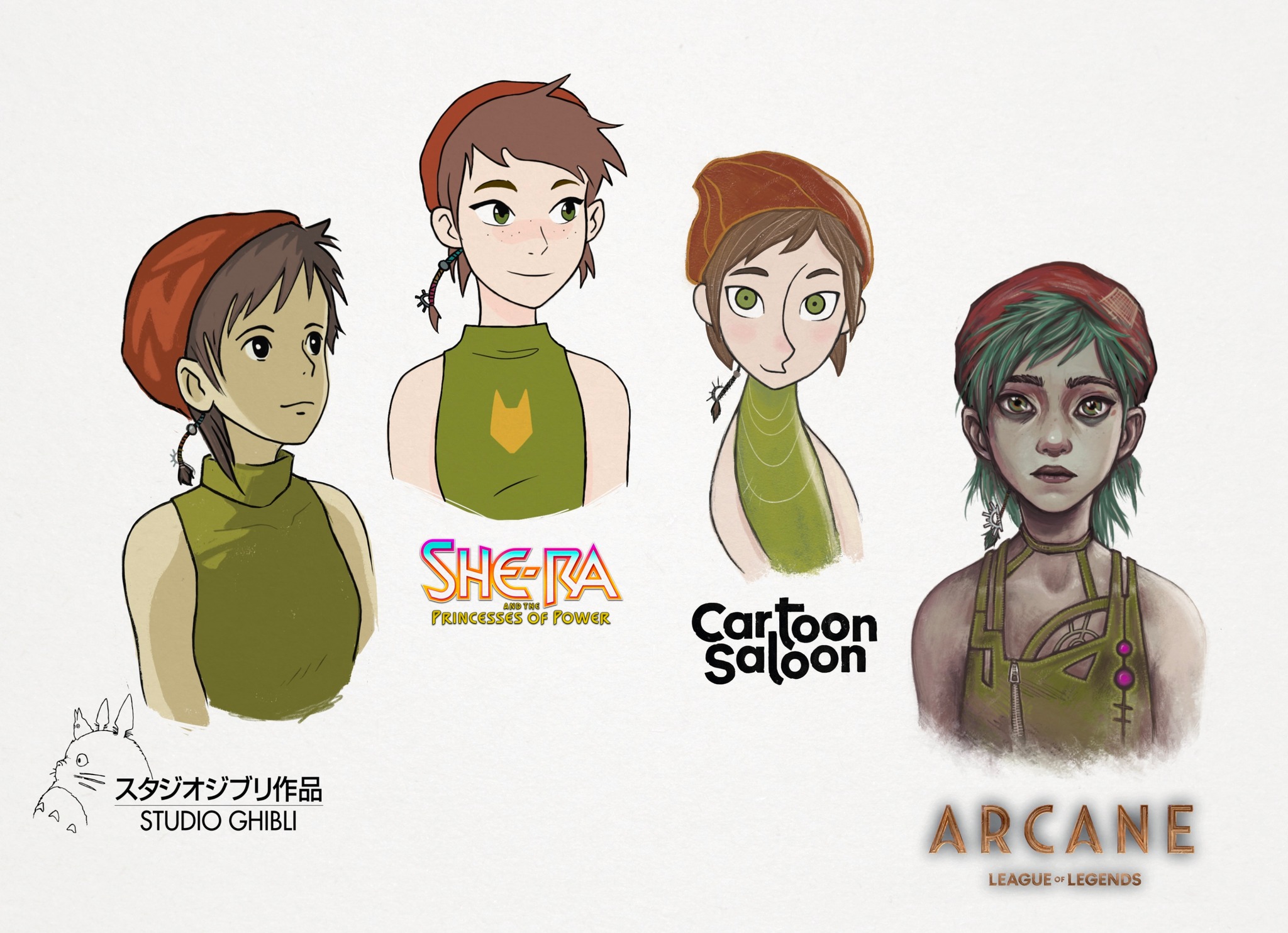 Artist self portraits - Style challenge