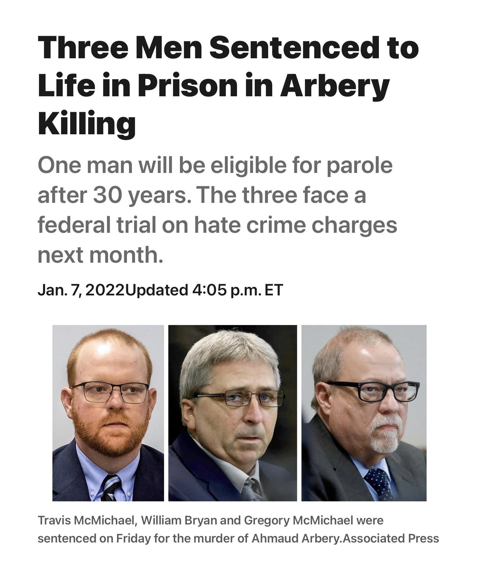 &ldquo;They were fully committed to their crimes. Let them be fully committed for their consequences&rdquo; - Ahmaud Arbery&rsquo;s mom