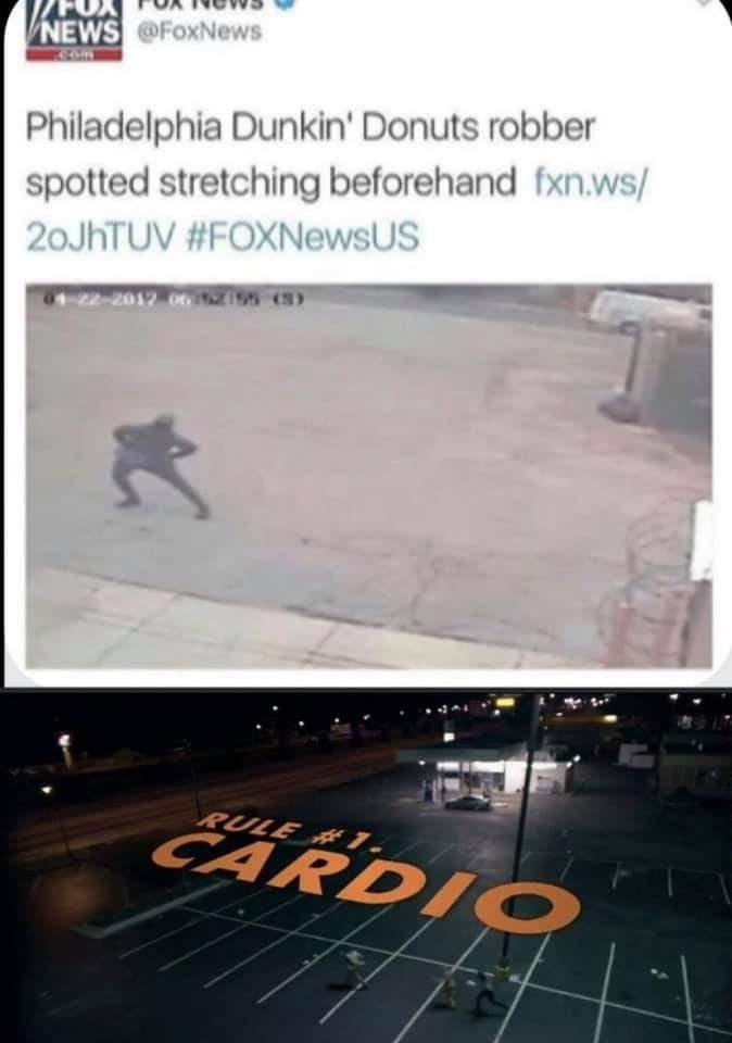 Don't want to pull a hammy!