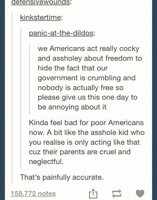 Y'all feel the freedom to use "the best healthcare" in the world?