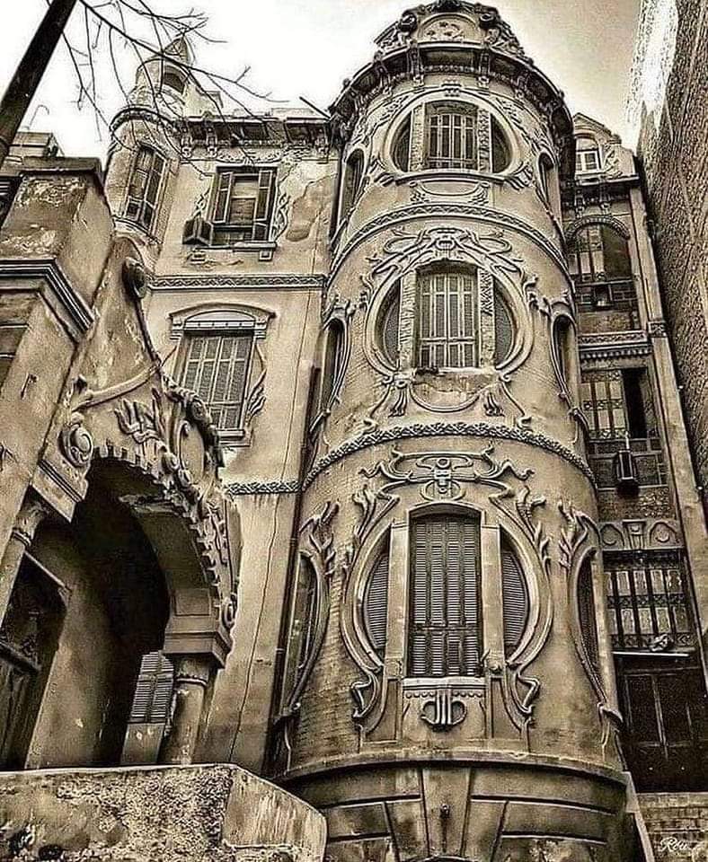 150 years old historical apartment. Cairo, Egypt.