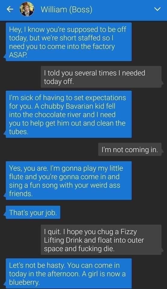 Should probably call the union...