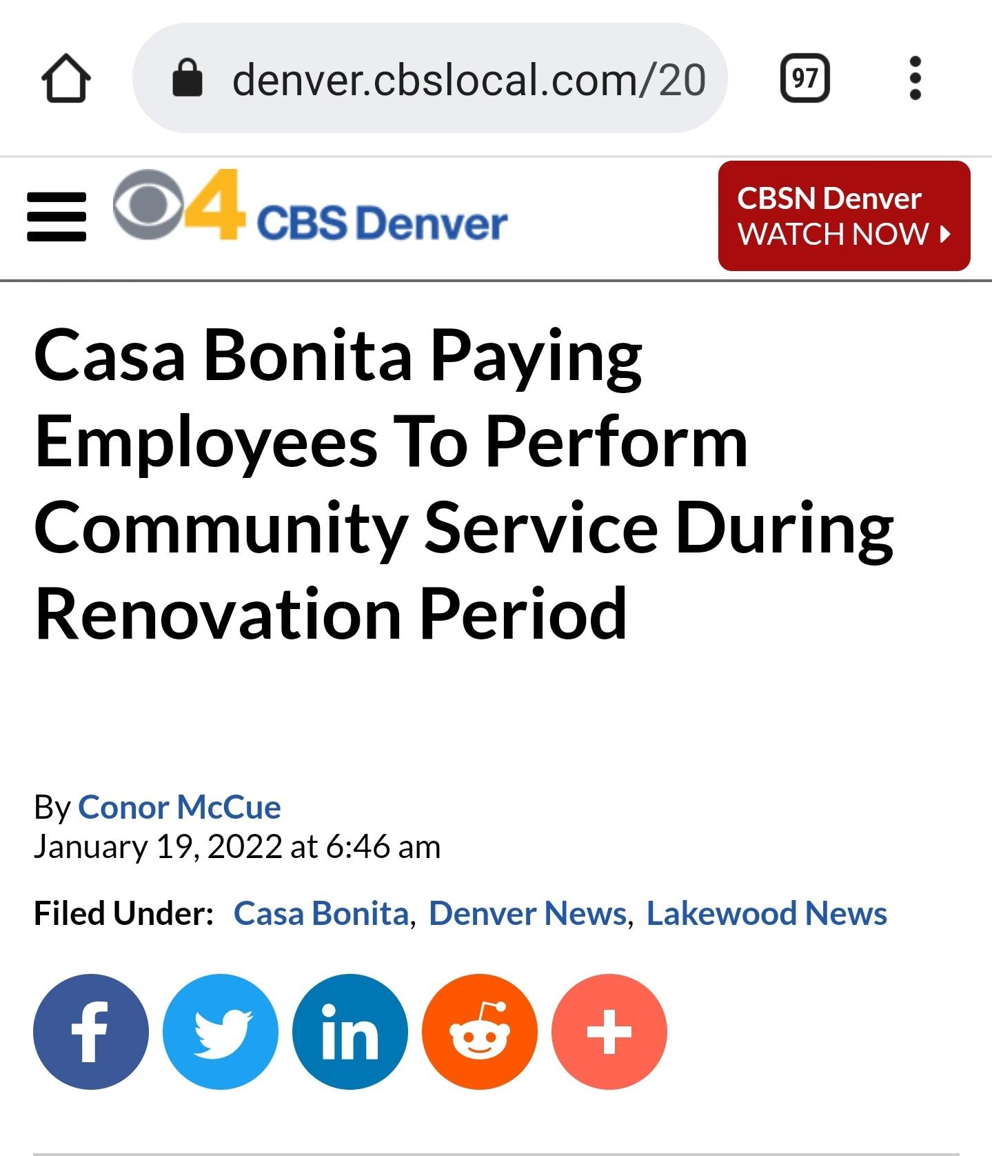 CASA BONITA!