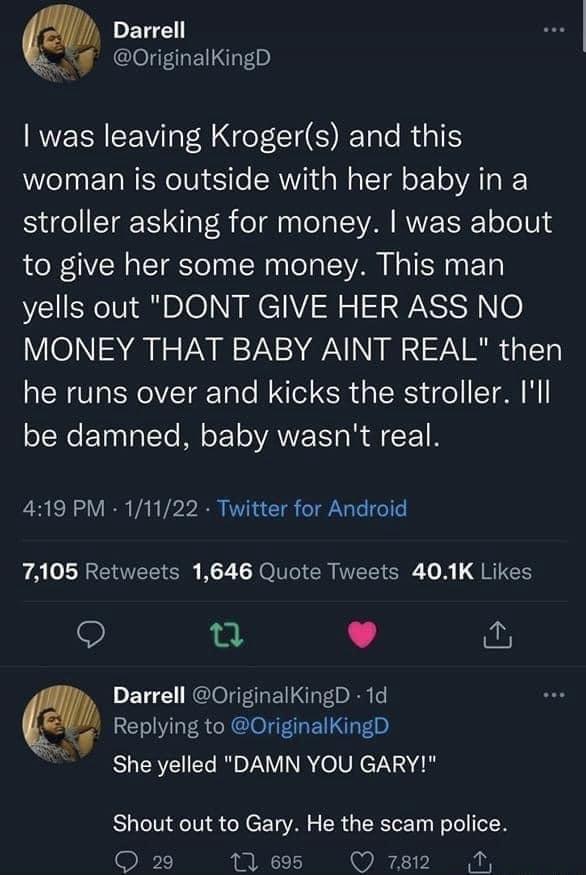 That baby ain&rsquo;t real!