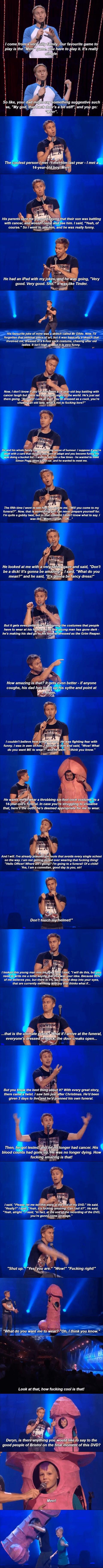 Having a sense of humour is the best thing