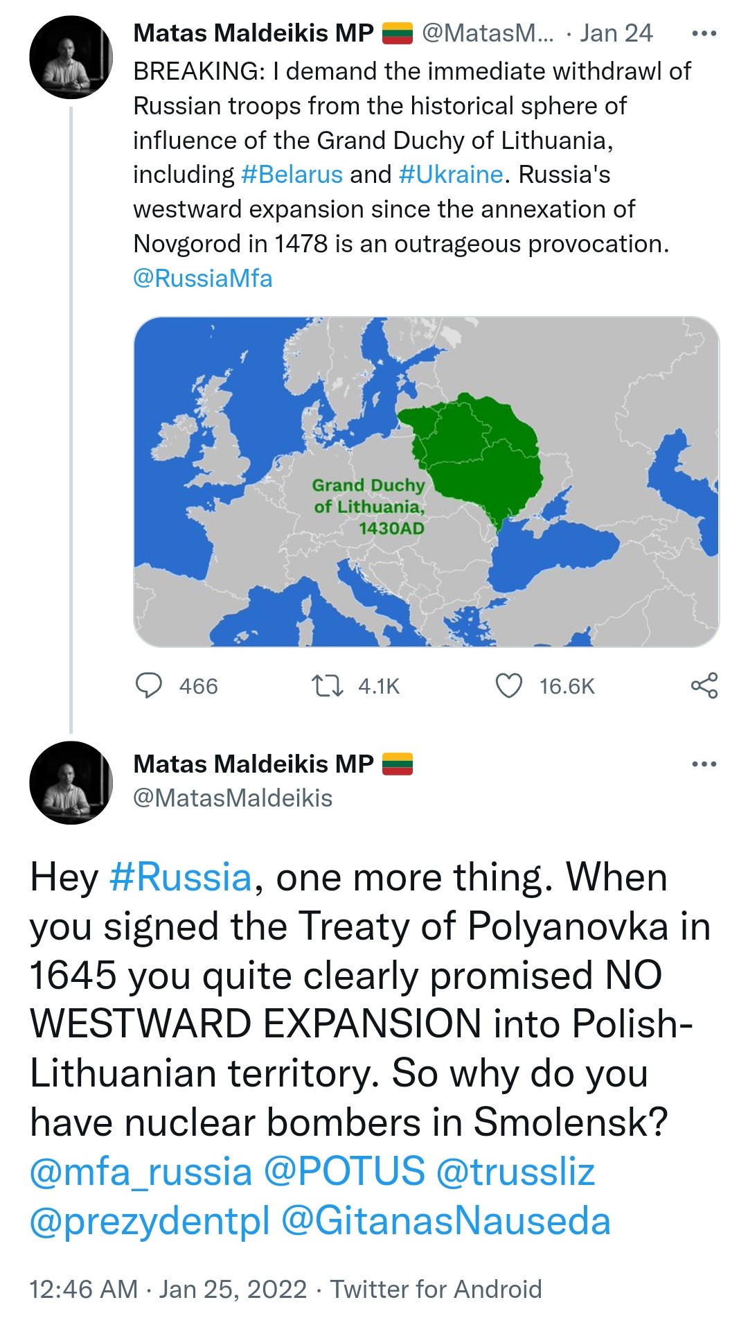 Master trolling by Lithuania