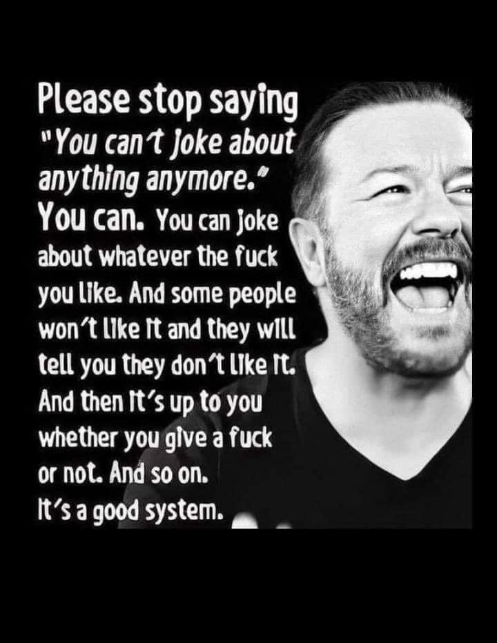 It is all a joke really