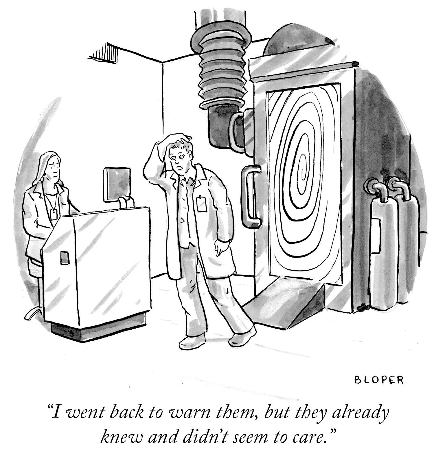 This could apply to so many of days events...