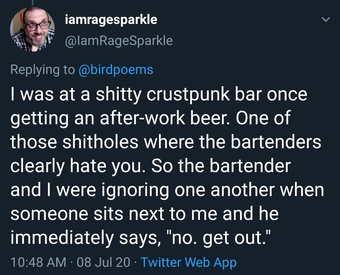 Runs the bar better than our government