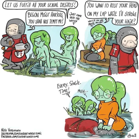 Men only want one thing!