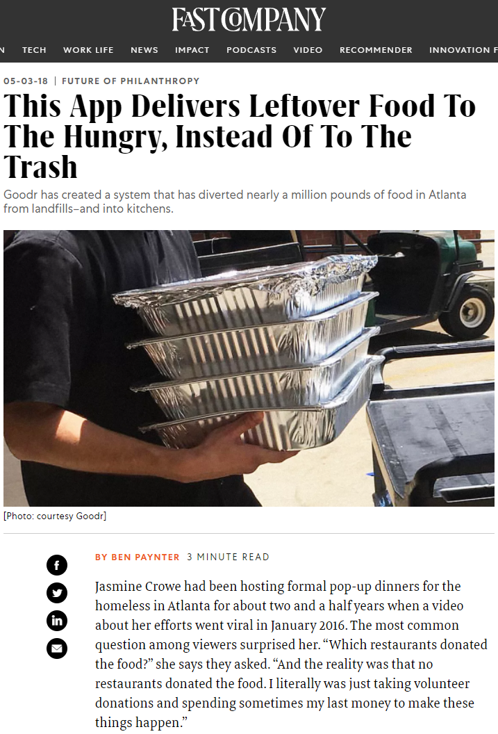 Interesting apps to help the homeless.