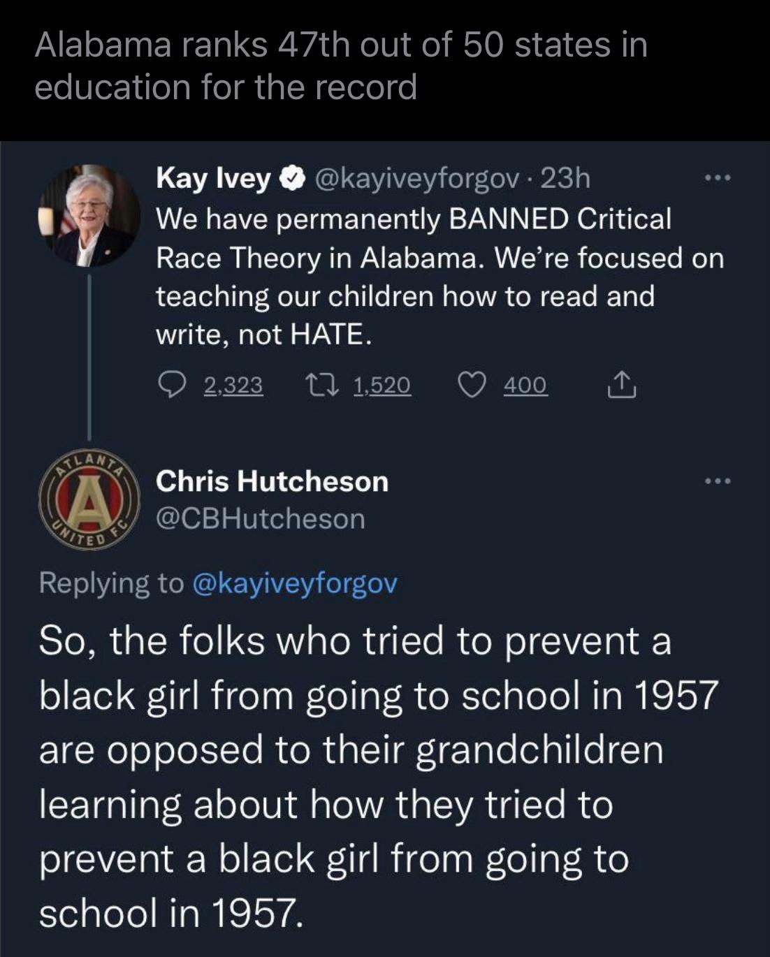 Roll Tide of Ignorance
