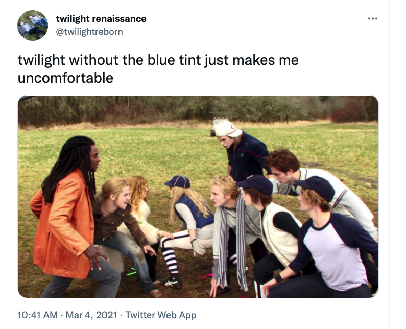 Twilight in broad daylight