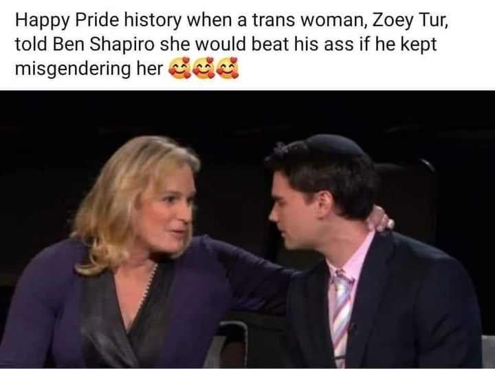 She should have anyway