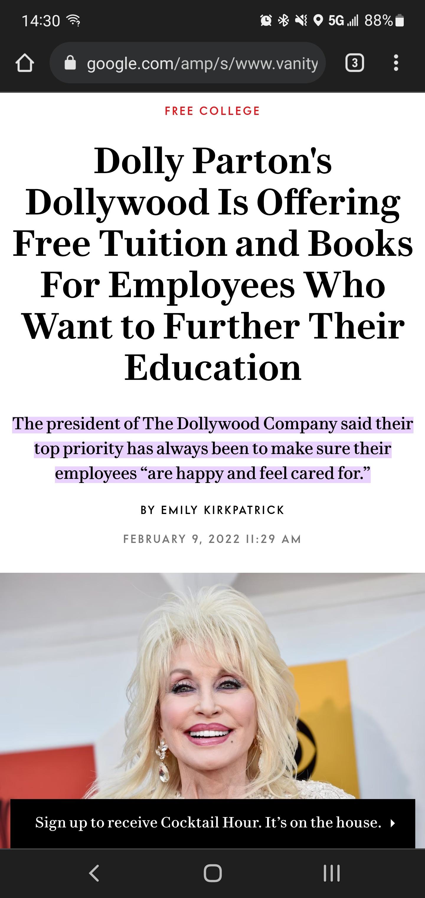 She's at it again...