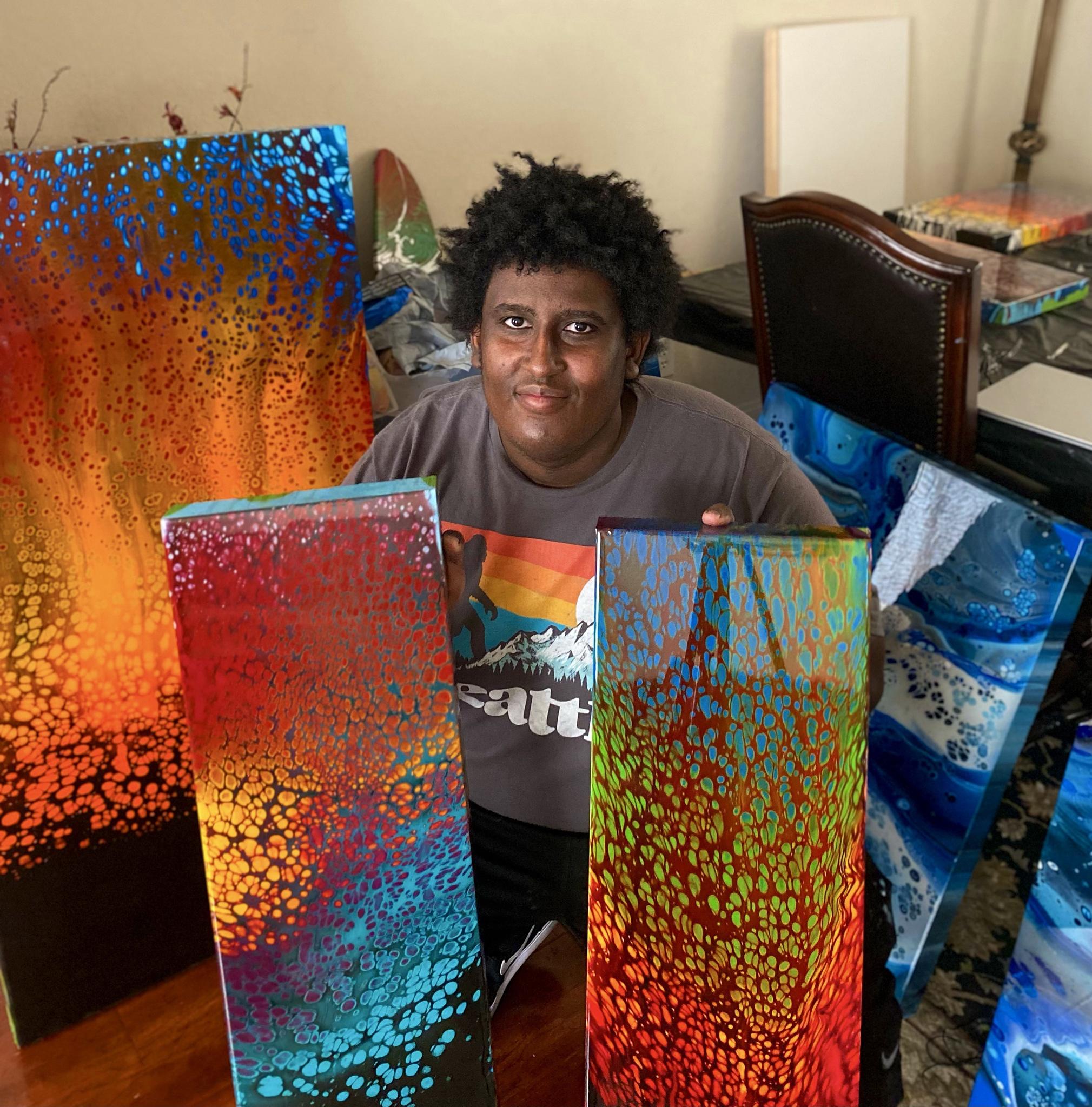 I&rsquo;ve been feeling a little sick lately this year,  so I just try to make some sick art in my free time.