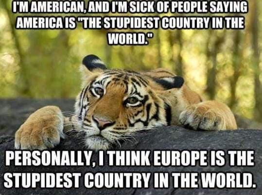 And I no geography...