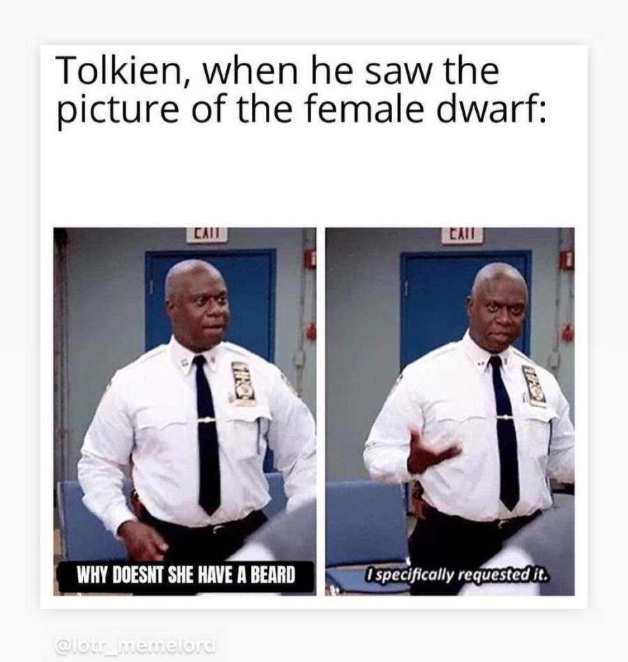 Very tiny LotR meme dump, fresh