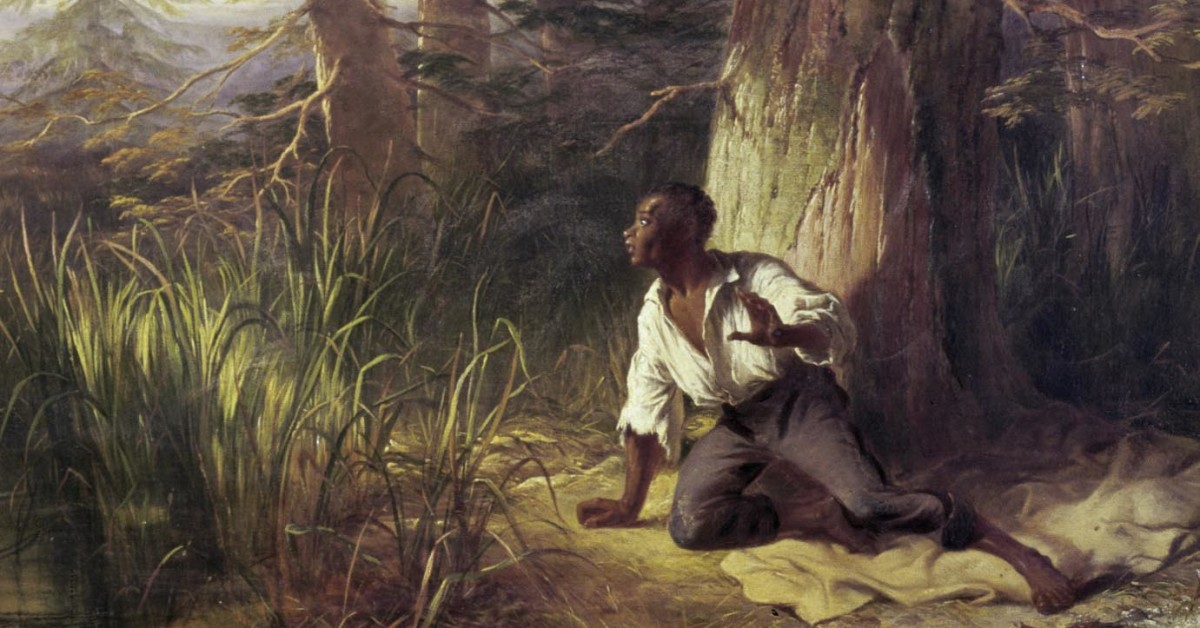 Escaping slaves use to throw balls of fried corn meal out to distract the hounds from tracking them. The hounds stopped barking and tracking thanks to the corn meal which later adapted the name &ldquo;hush puppies&rdquo;.