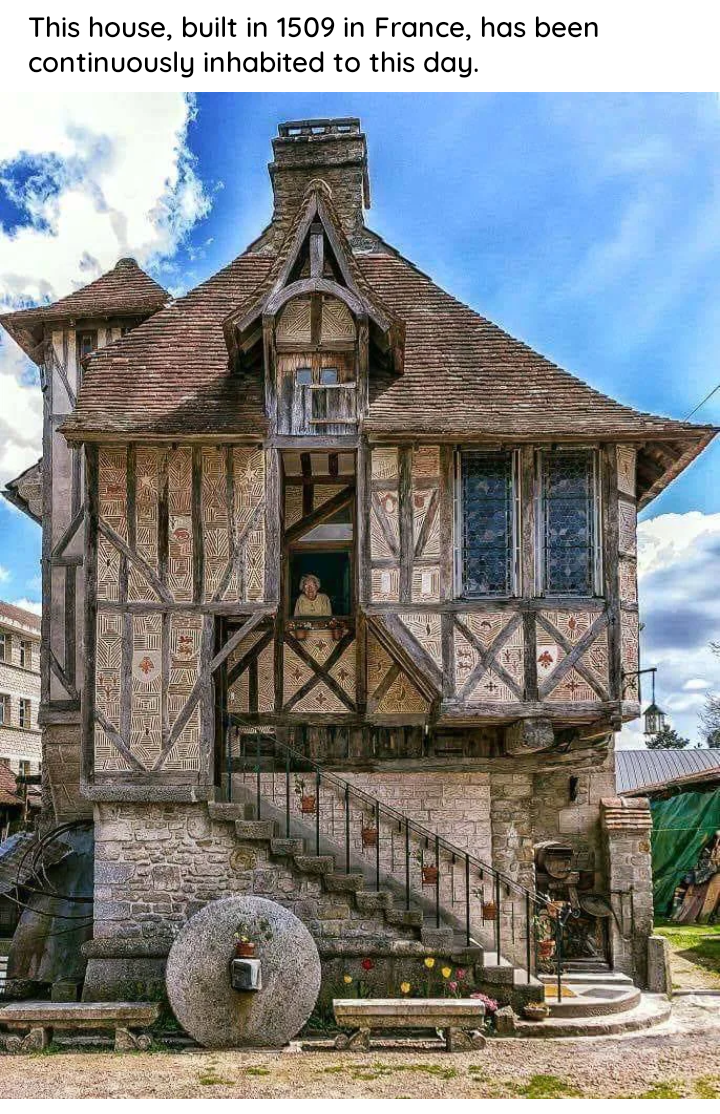 Argetan, France 500 Year Old House