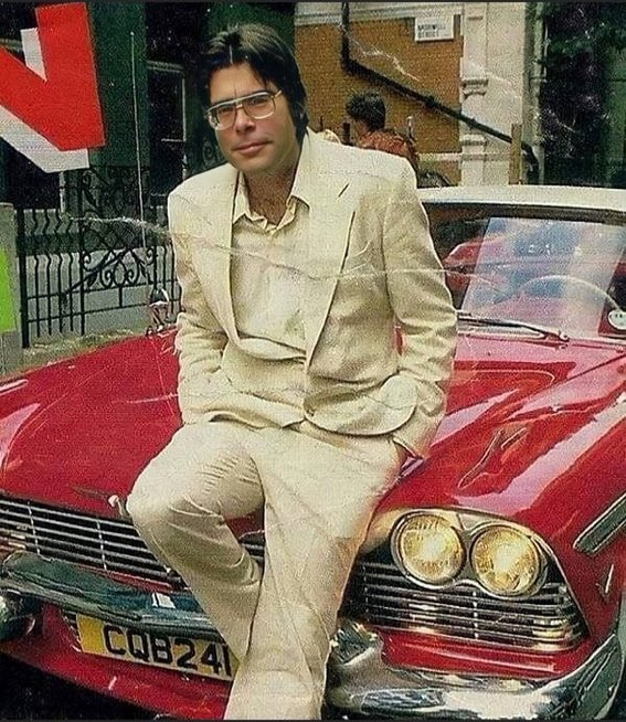 Stephen King with Christine