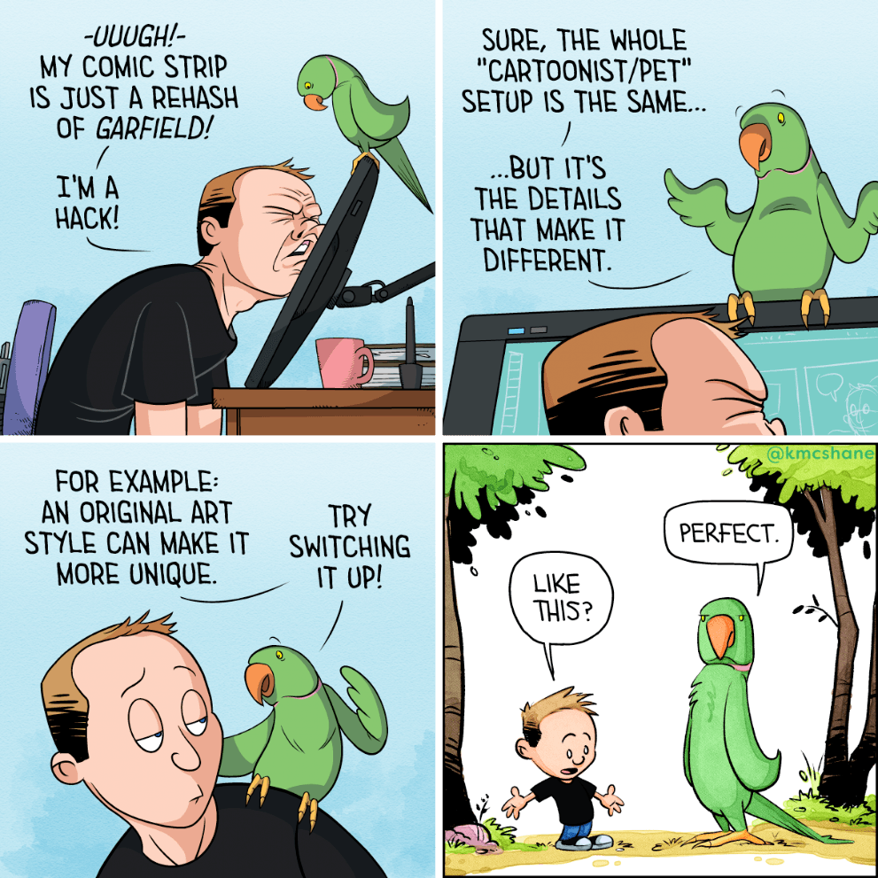 Switching up my style [OC]