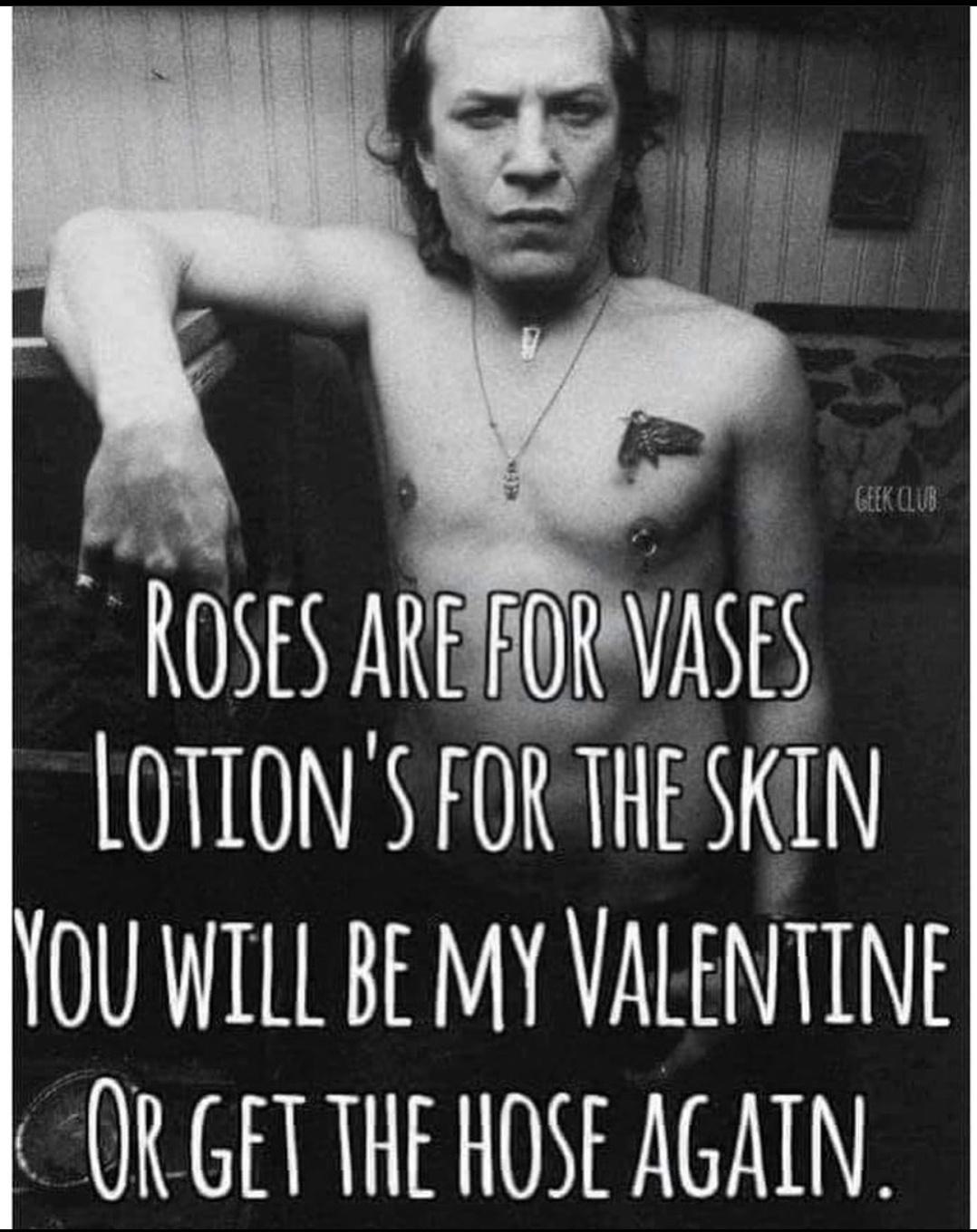 Happy VD ya filthy animals