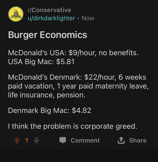 I am just trying to penetrate the bubbles over on r/conservative and r/capitalism&hellip;no luck getting past the mods so far.