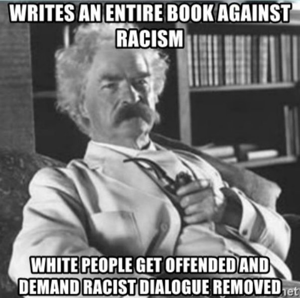 White people get offended!