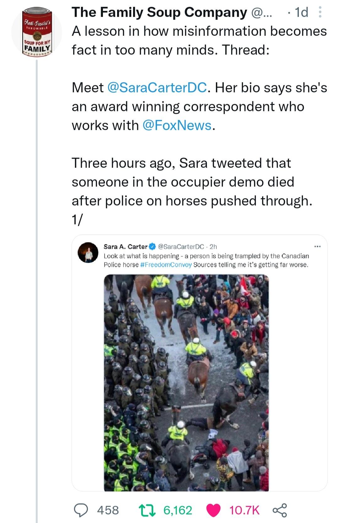 A documentary on the spread of misinformation, Ottawa edition.