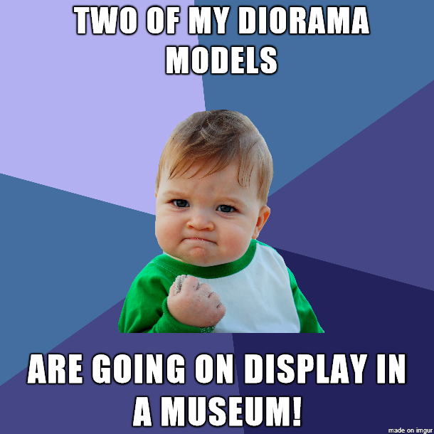 My art is heading to a museum!