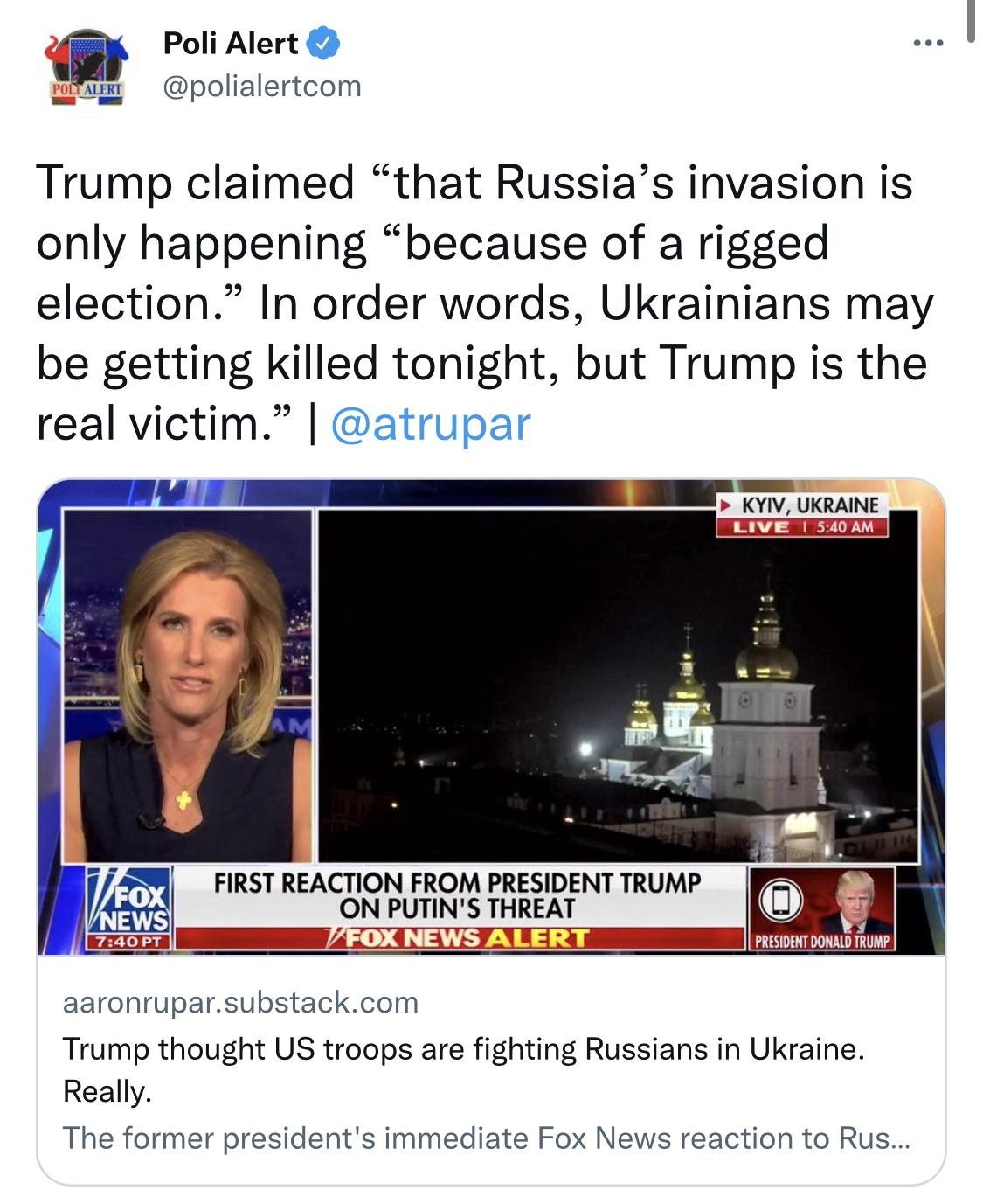 Porky Orange Mess Always Makes It About Himself