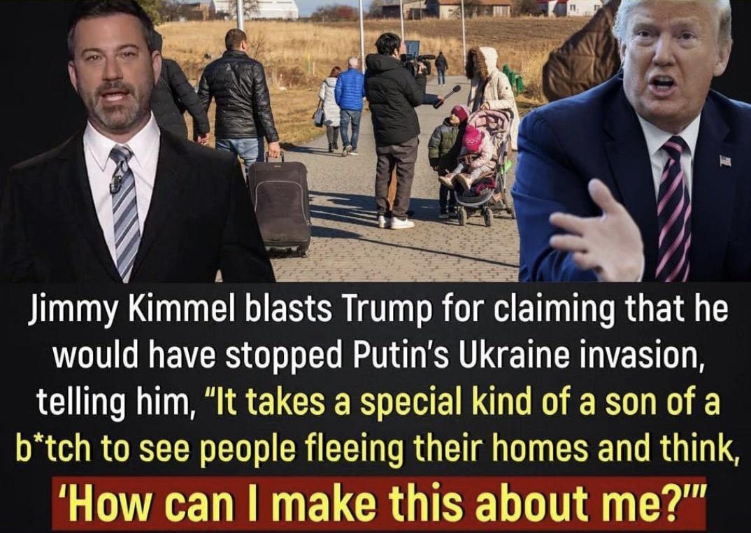 &ldquo;I&rsquo;m the most special son of a bitch, nobody has ever been as special- I&rsquo;ll tell ya what, I know the most about being special and a son of a bitch. Ask anybody. Ask Jimmy. Jimmy knows.&rdquo;