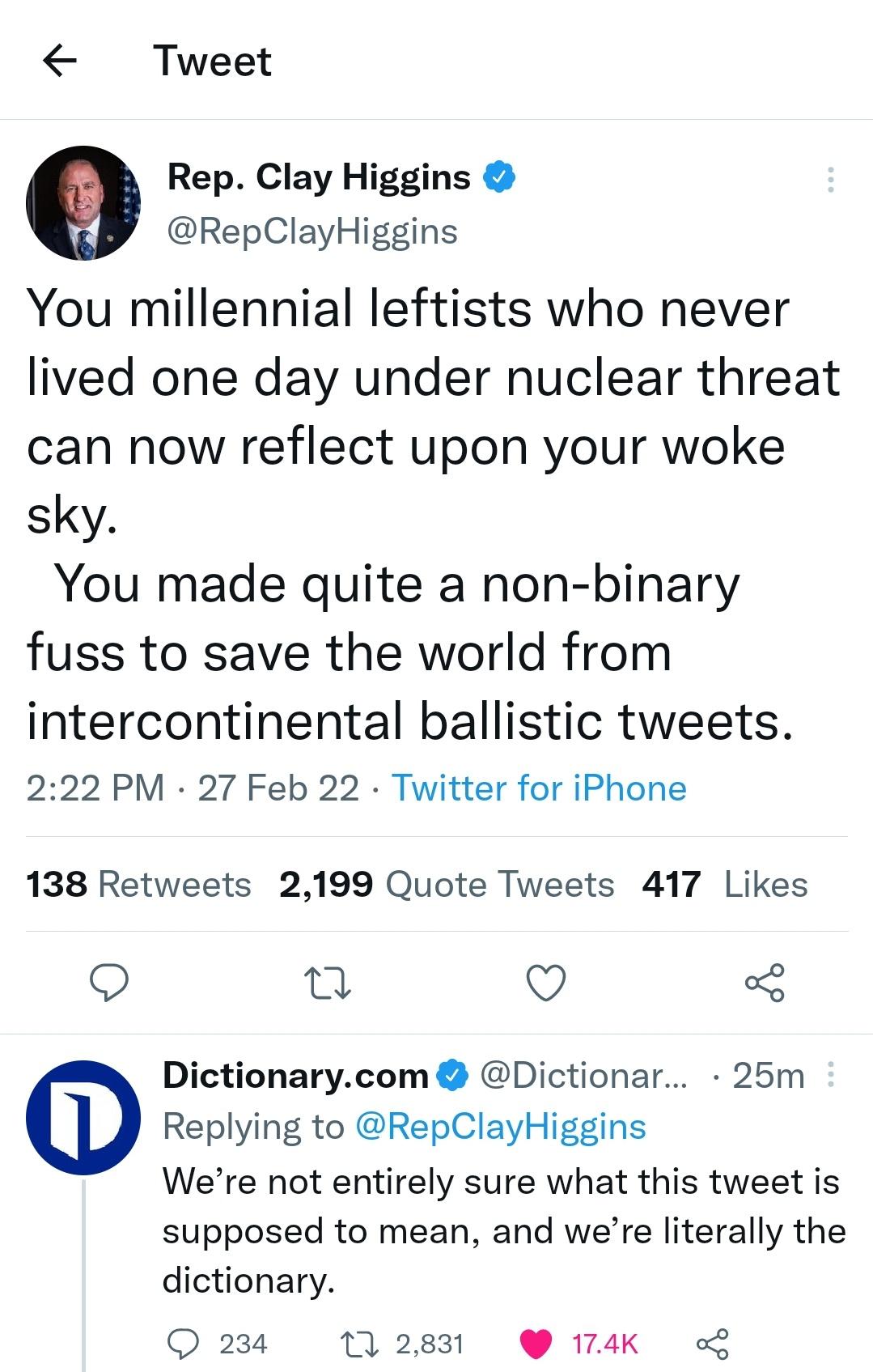 Add to the GOP greatest hits of WTF ?!?