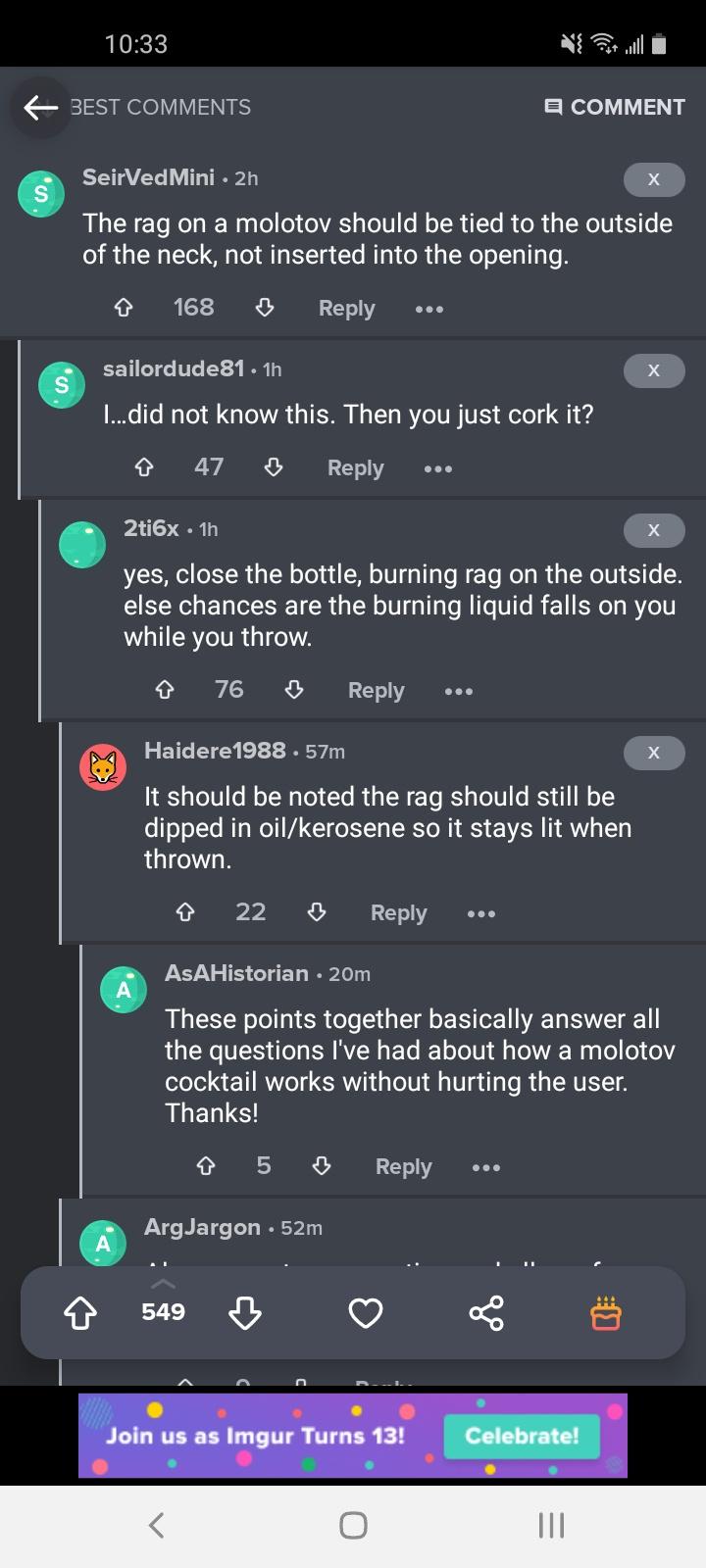 Love this thread. TIL