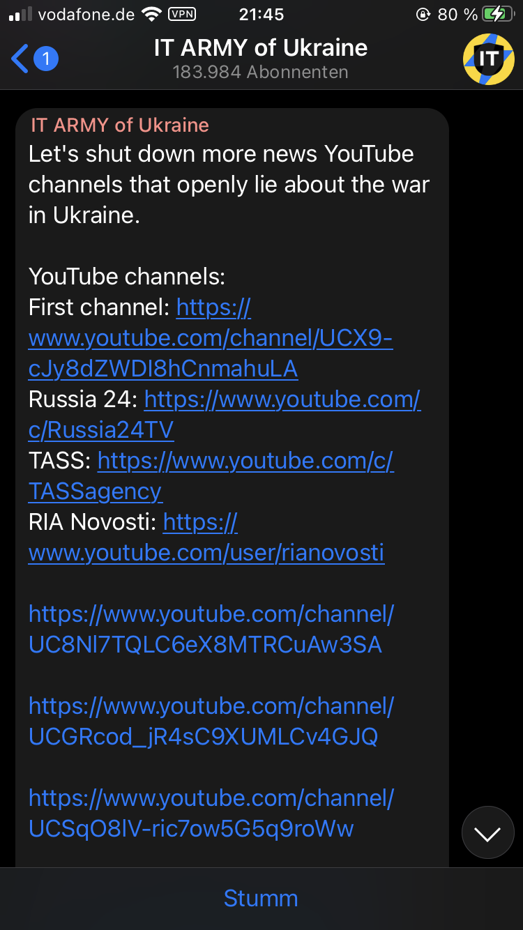 Let&rsquo;s help the Ukraine (everybody can help)