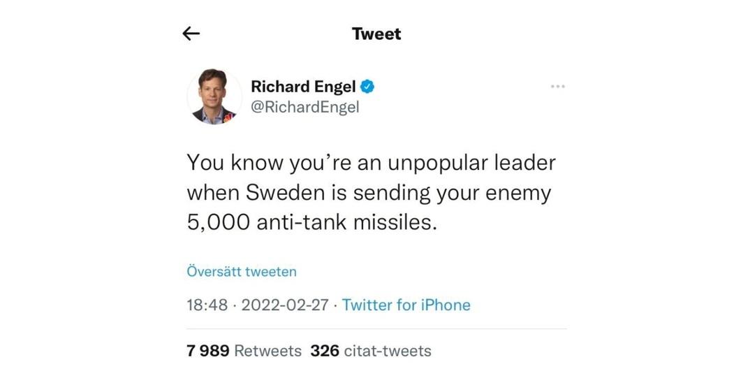 From Sweden with love