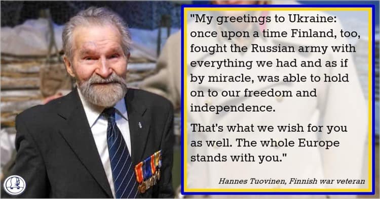 Ukraina - Greetings from Finland