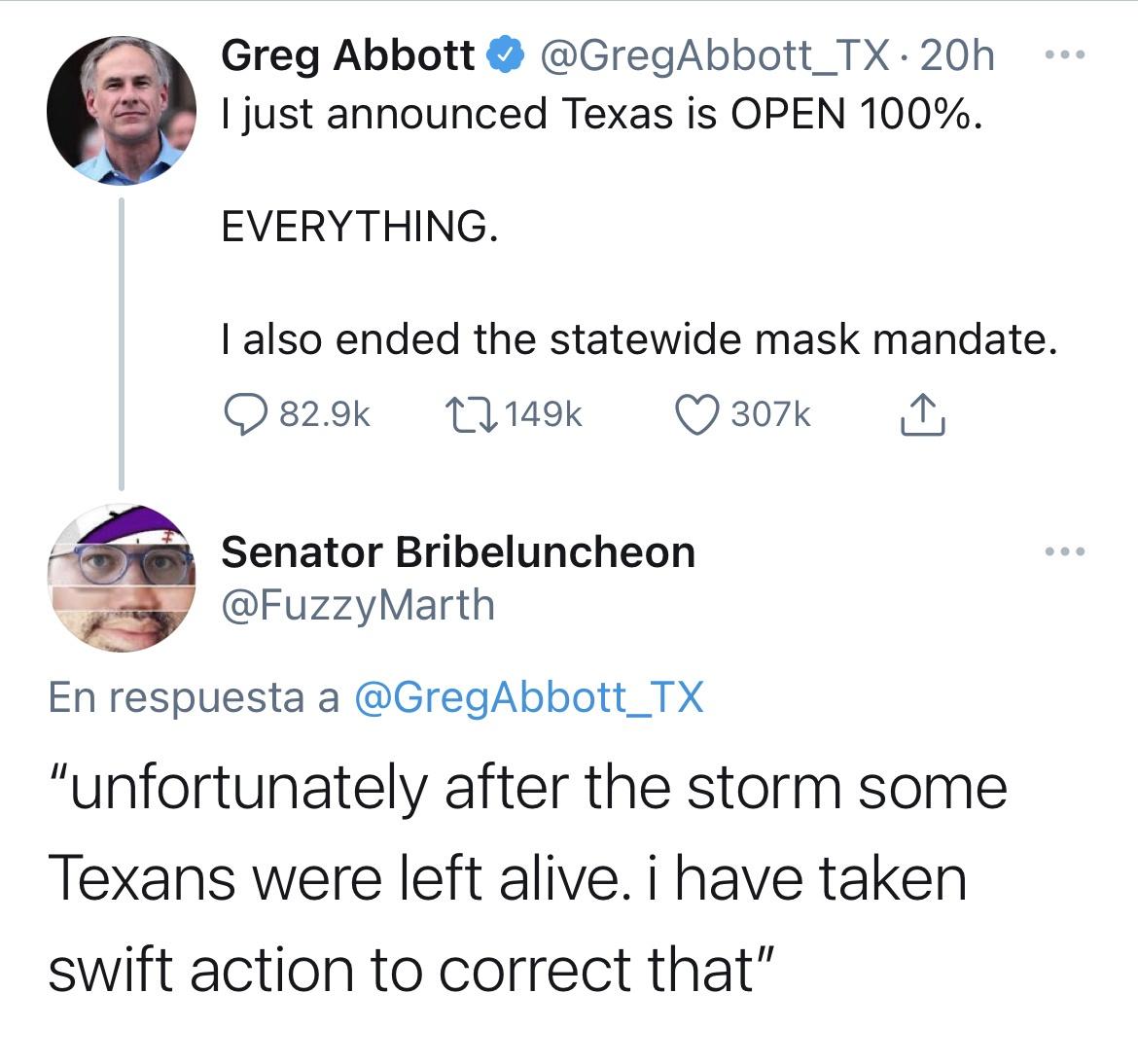 Killing your constituents to own the libs