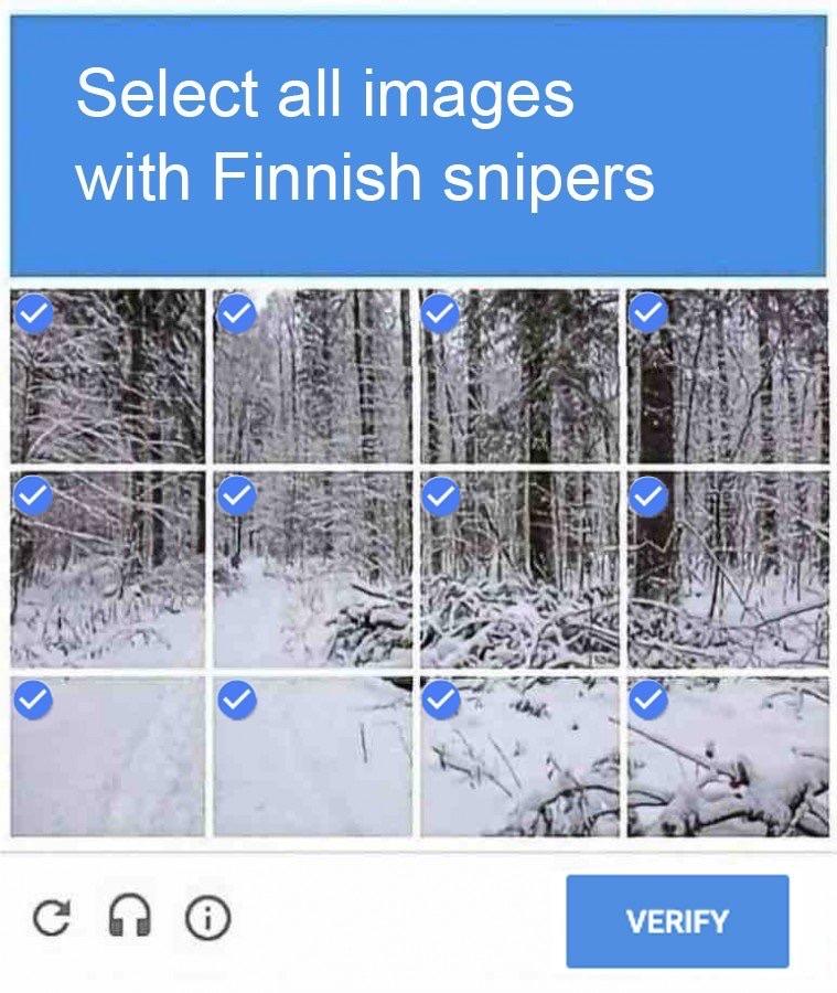 Russia tried to threaten Finland. This image is Finland&rsquo;s response