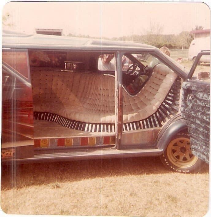Shaggin-wagon van interiors of the 70's and 80's