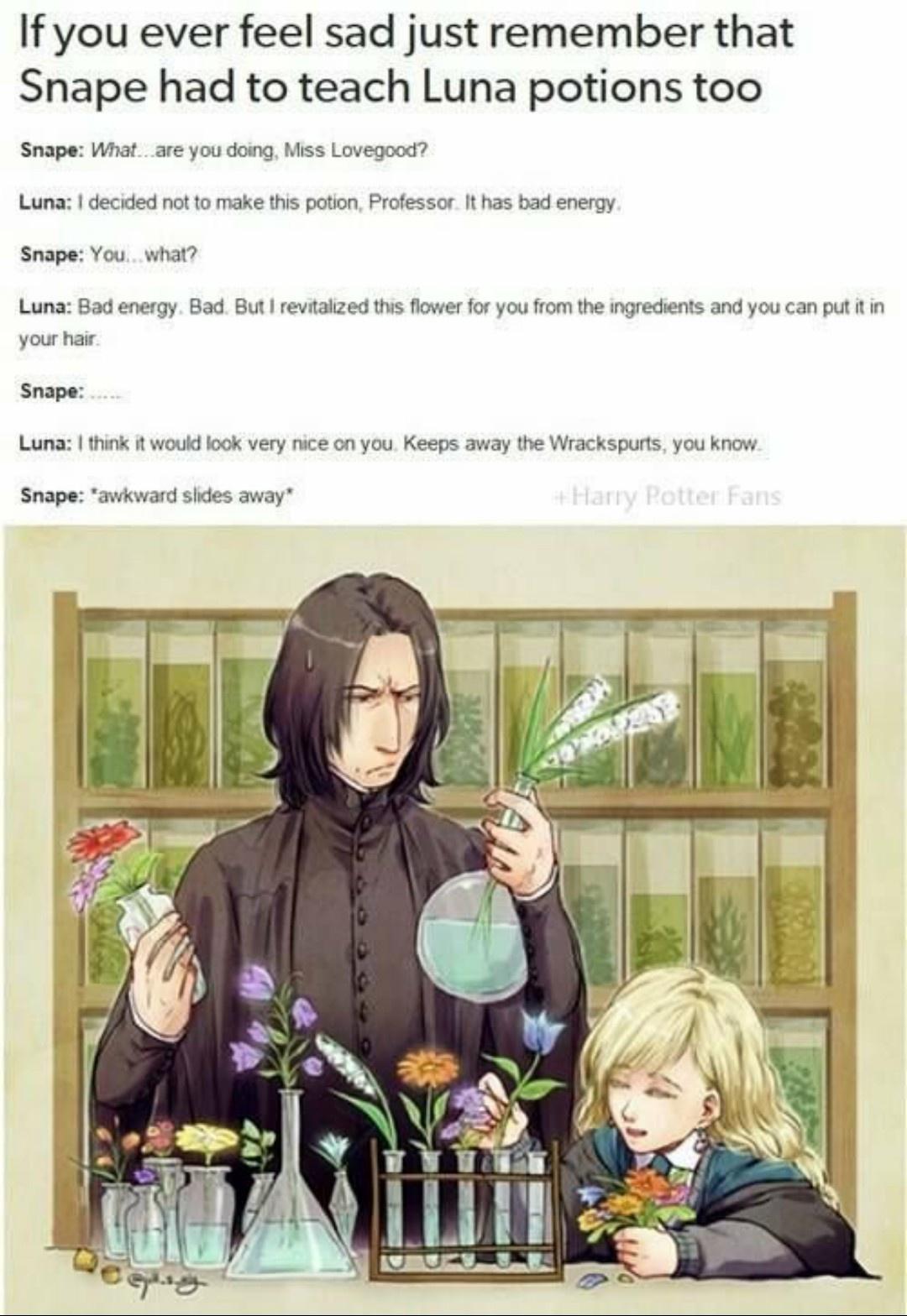 Snape and Luna