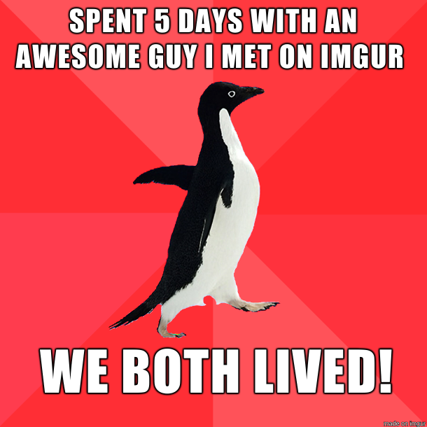 We did a thing together!